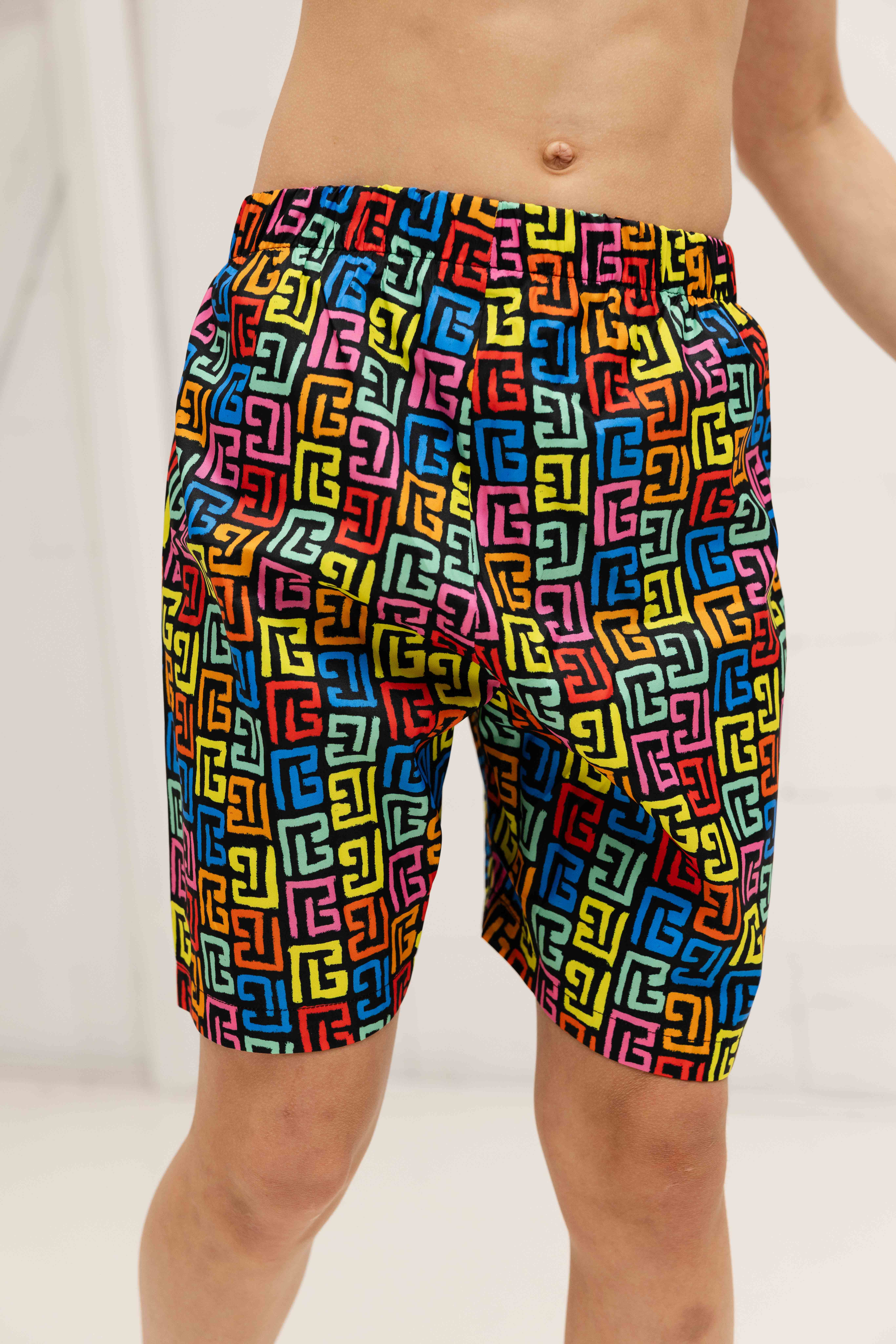 Balmain BWCP3D Zwembroek Kids Zwart