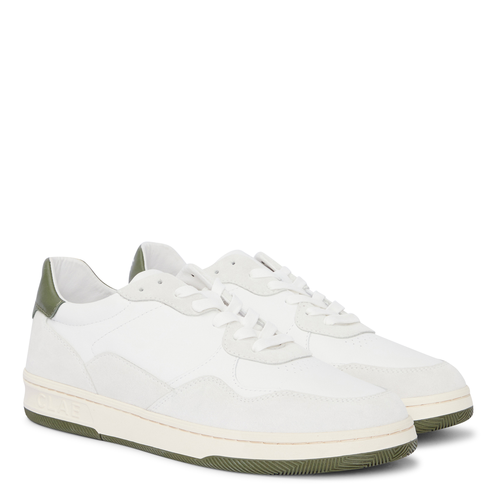 ELFORD - Baskets basses en cuir | Blanc