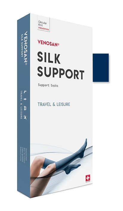 VENOSAN A-D Support Socks S marine 1 Paar
