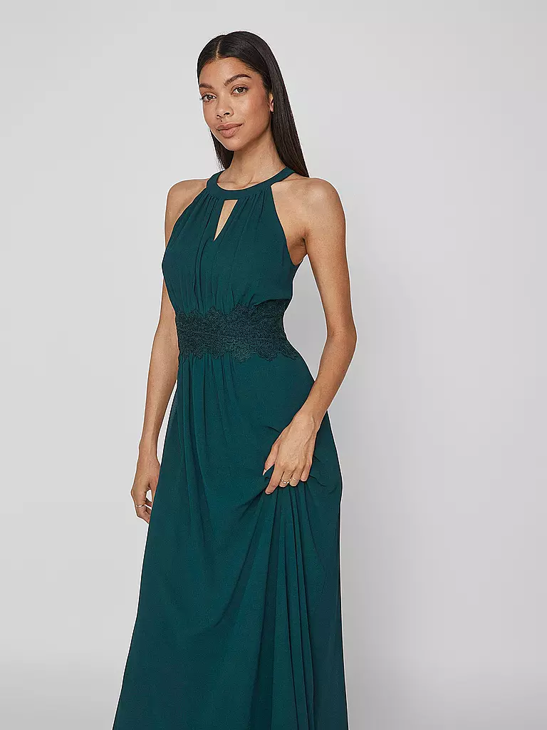 VILA Abendkleid VIMILINA  petrol