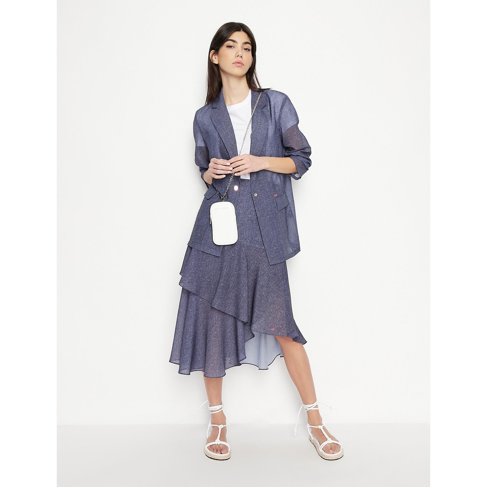Armani Exchange Midi Rara Skirt