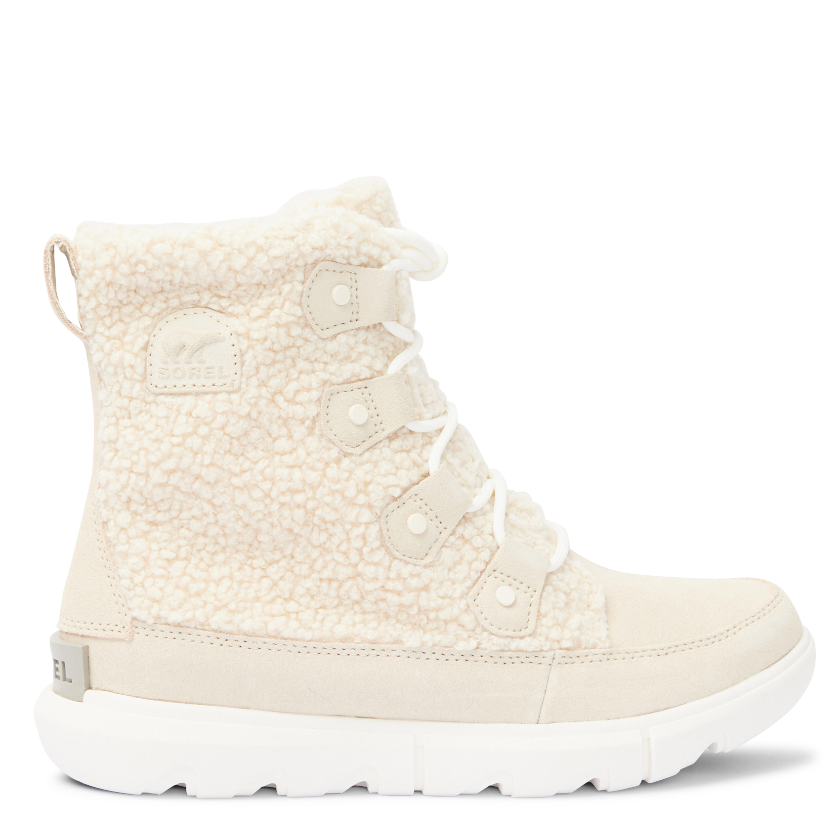 EXPLORER NEXT JOAN COZY - Boots à bout rond | Blanc
