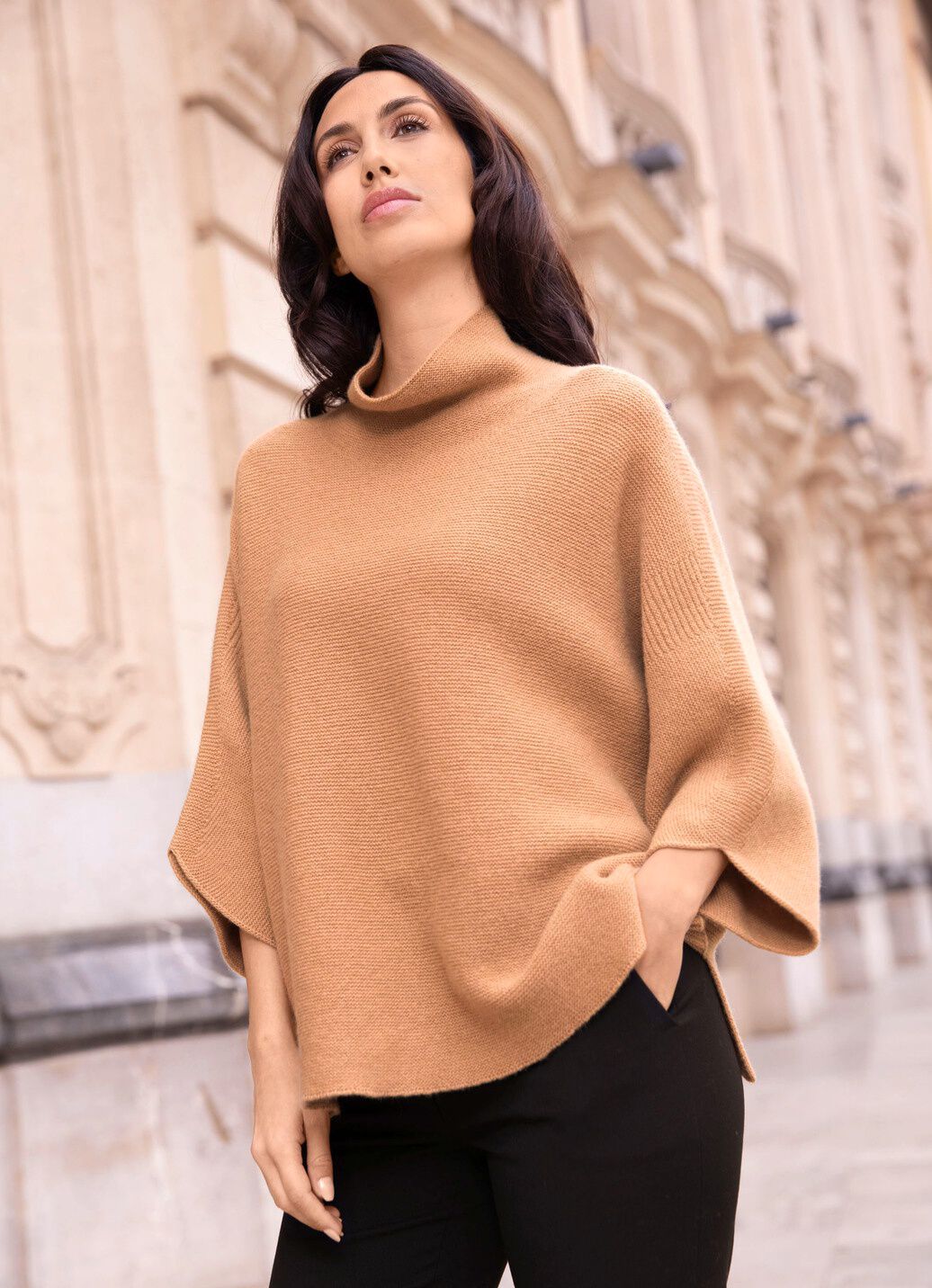 Pullover mit Schurwolle und Kaschmir