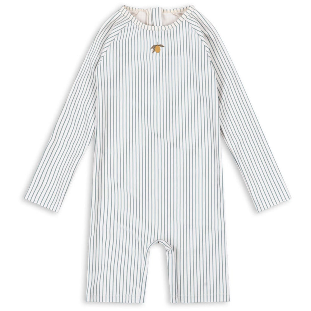 Køb Konges Sløjd Tea Stripe Aster Onesie Grs