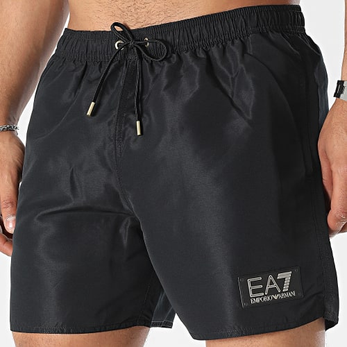 Short De Bain 902000-3R742 Noir Doré