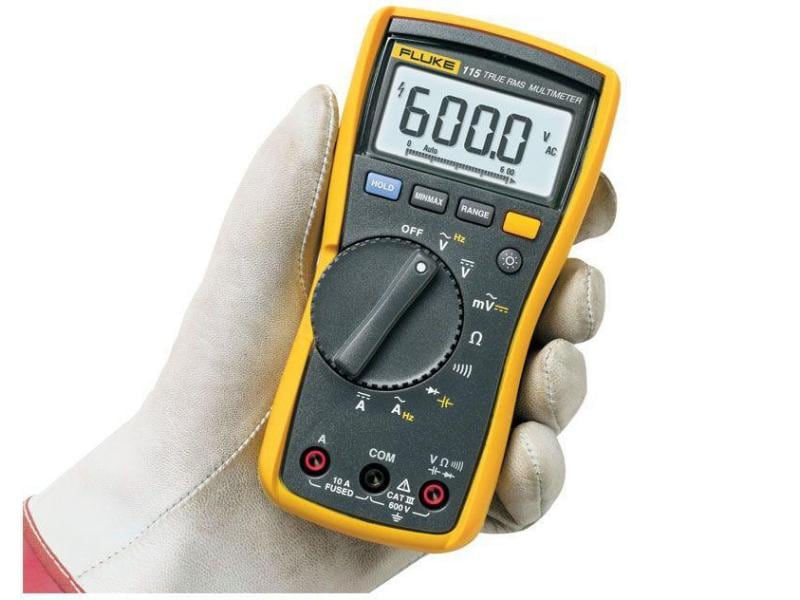 Fluke Multimeter 115 Digital 600 Vac/10A ac Digital-Multimeter
