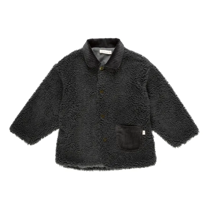 Lilinoa Manteau Façon Fourrure Armance | Gris