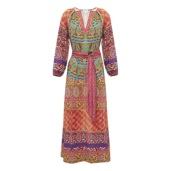 Boteh Robe Maxi Canar | Rose