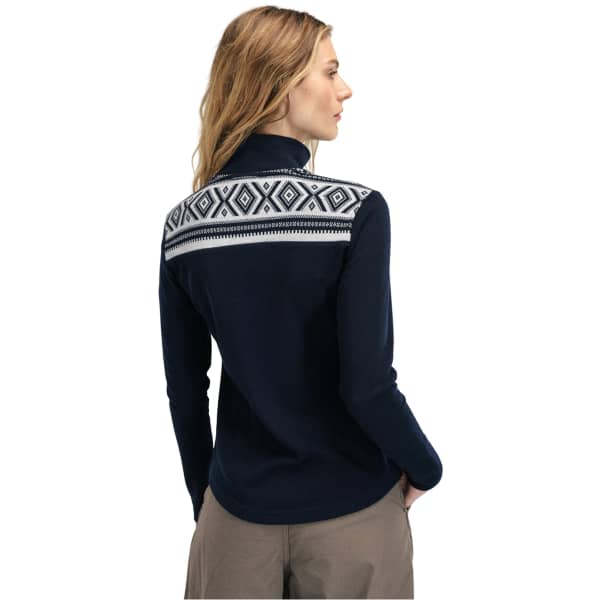 Pull DALE OF NORWAY CORTINA BASIC SWEATER W NAVY OFFWHITE