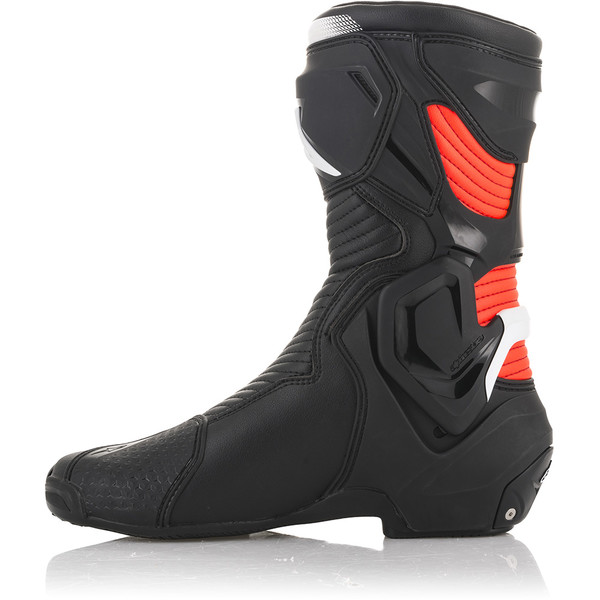 Alpinestars - Bottes SMX Plus V2 Noir / Blanc / Rouge fluo