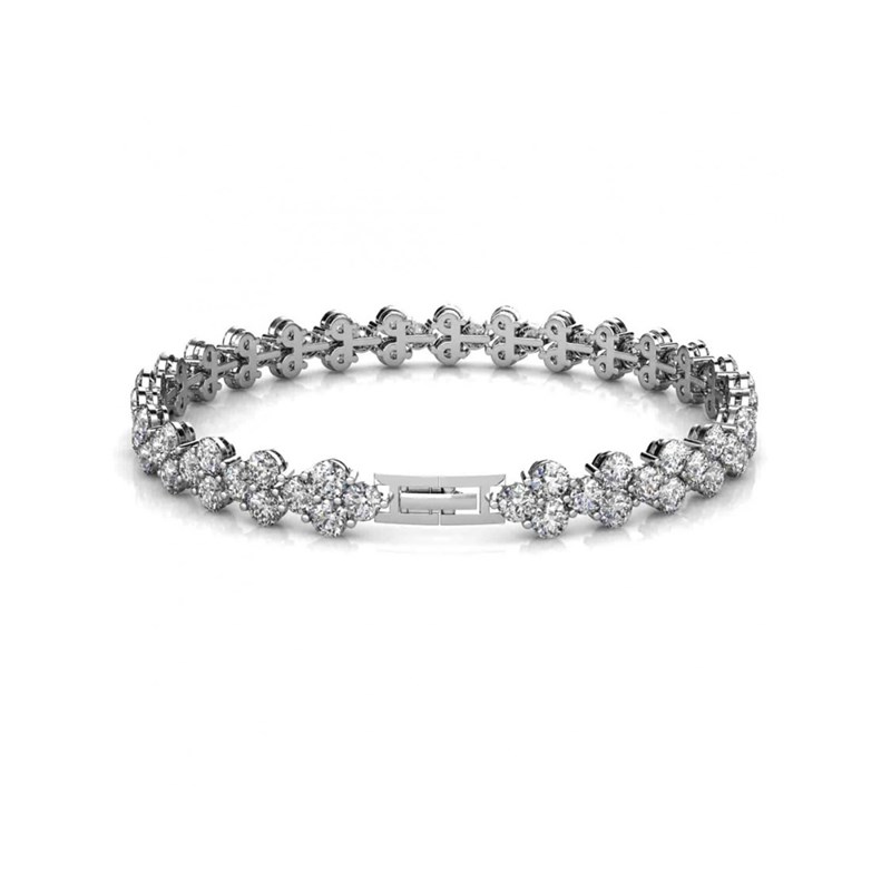 Bracelet Princess - Argenté et Cristal