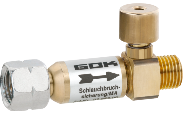 GOK Schlauchbruchsicherung  1,5kg/h G1/4L