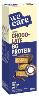 WeCare Chocolate High Protein Bars 81GR
