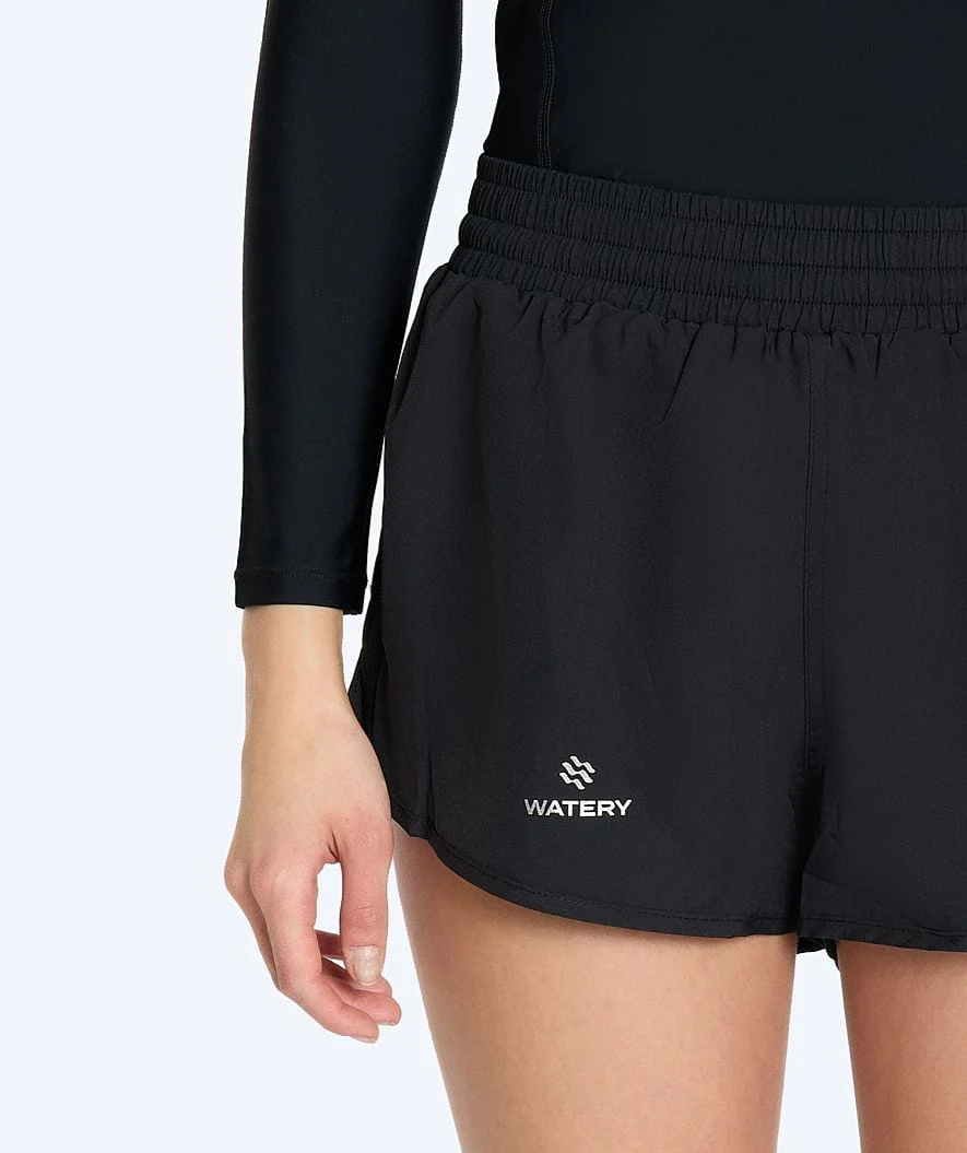 Watery badeshorts til damer - Chilton - Sort