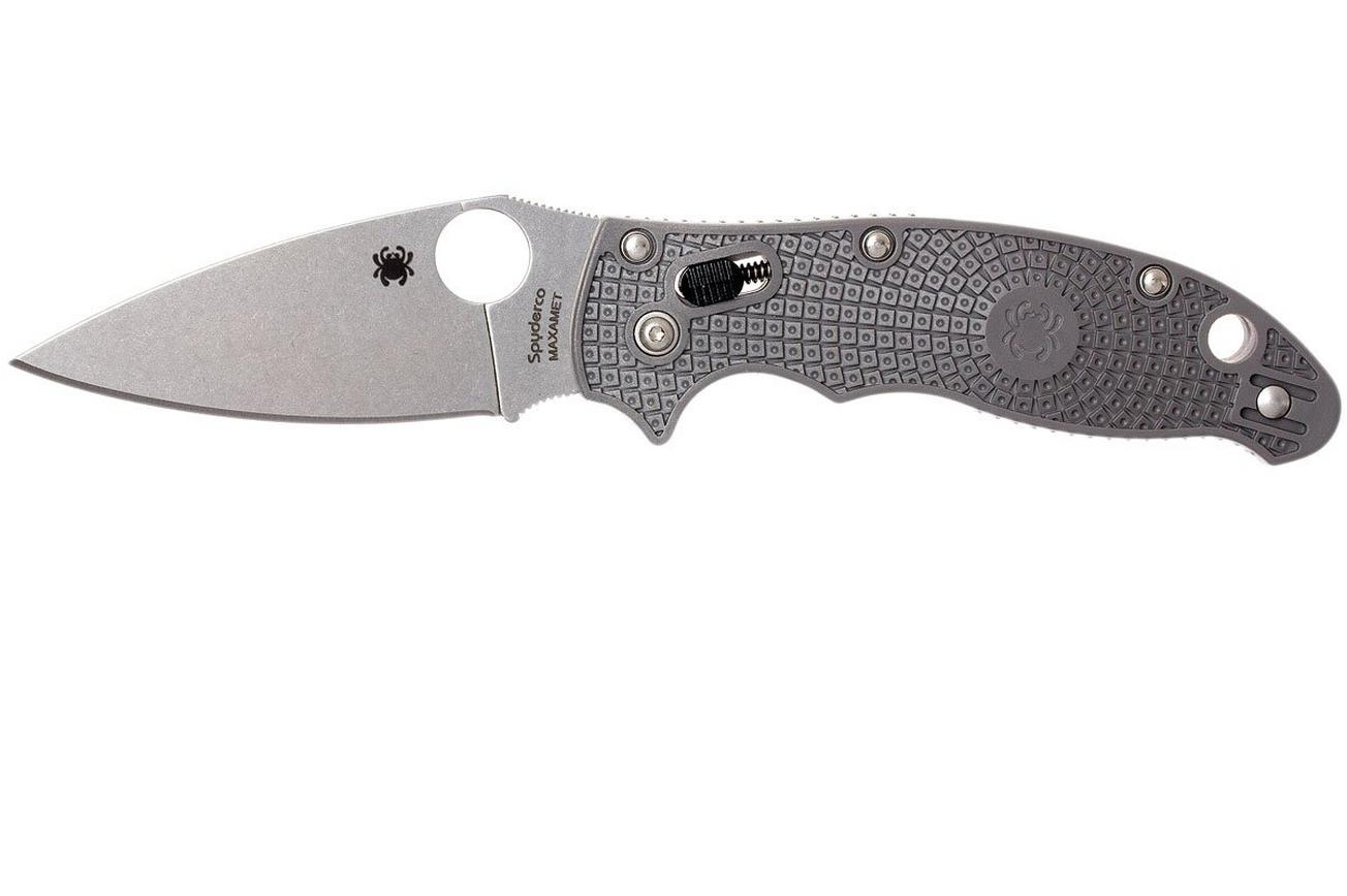 Spyderco Manix 2 Lightweight Maxamet Grey C101PGY2 zakmes