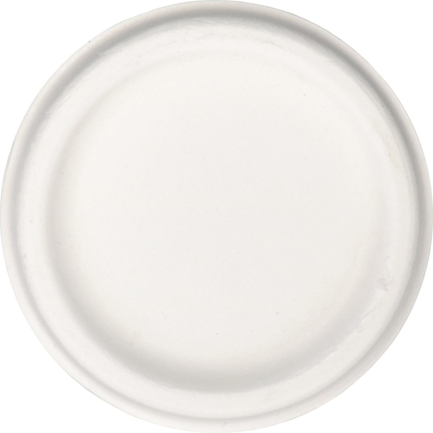 Depa Deksel, Bagasse (suikerrietpulp), rond, wit