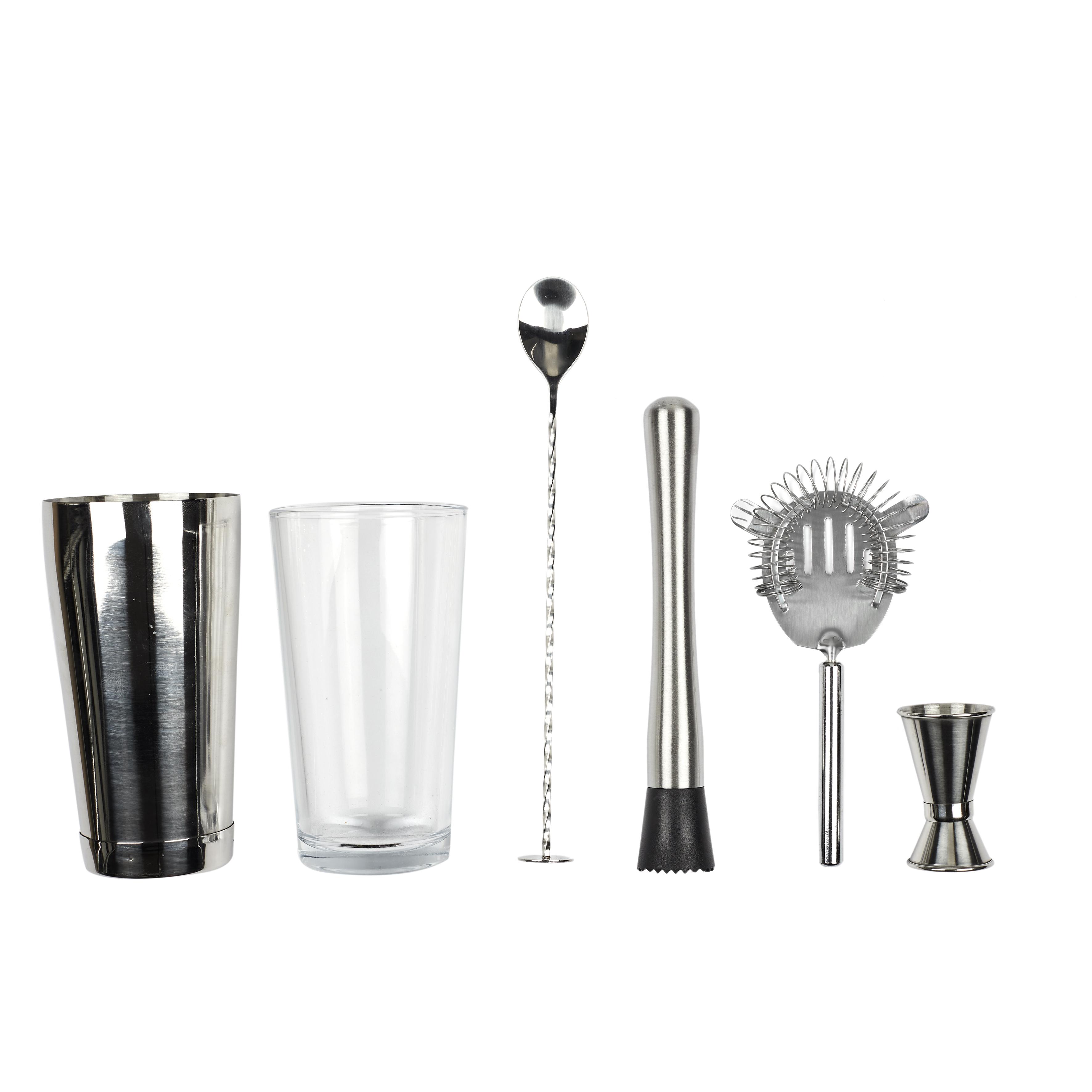 SET COCKTAIL 5 ACCESSOIRES ET 50 RECETTES