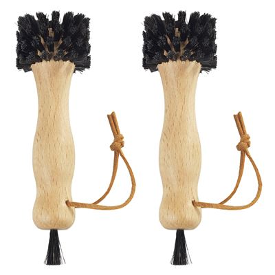 Brosse nettoie-prise électrique 2 en 1