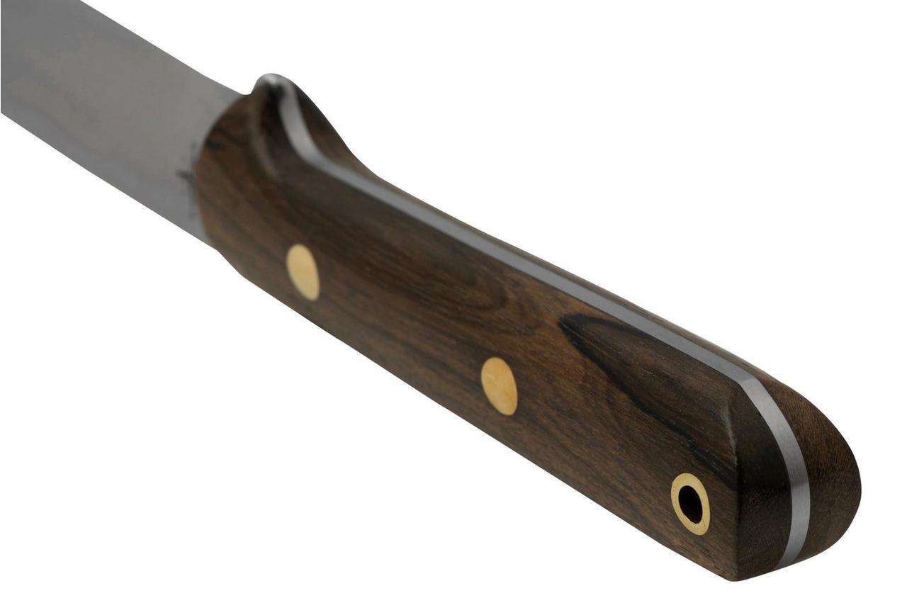 Bark River Mini Kephart CPM 3V Zirikote Brass Pins, bushcraftmes