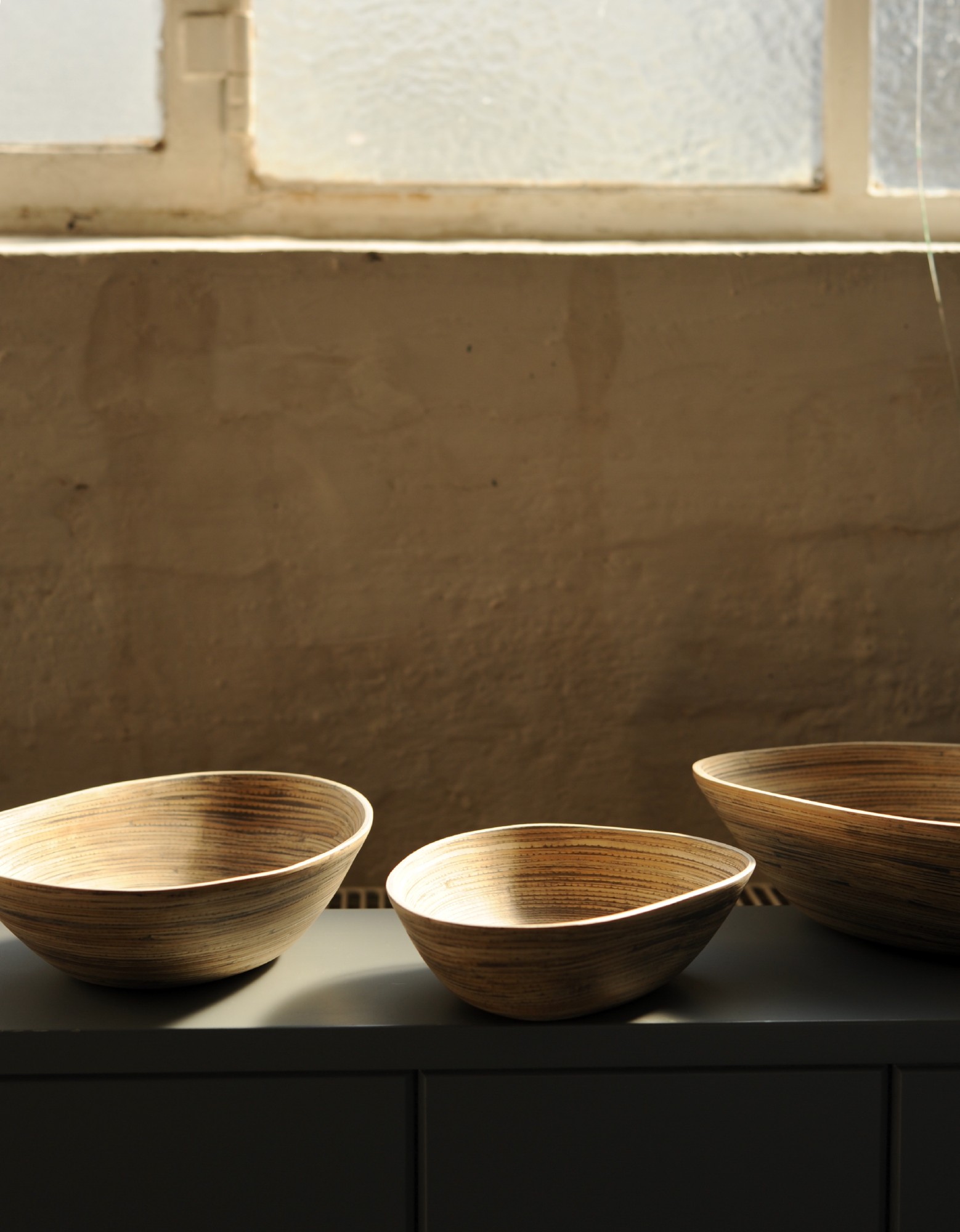 3er-Set Schale 'Bamboo' natur von fischer's lagerhaus
