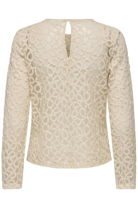 Jacqueline de Yong beige dames blouse