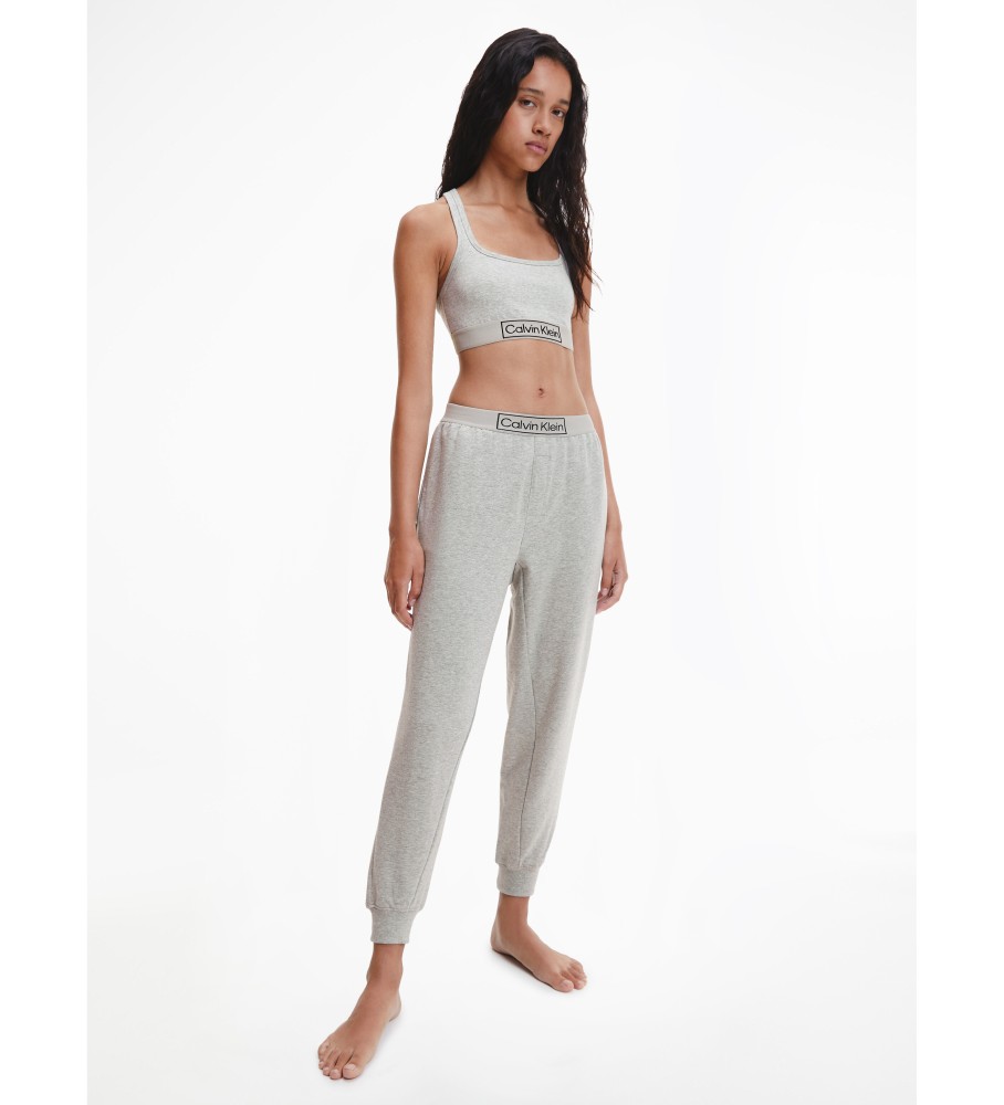 Calça Jogger Calvin Klein Reimagined Heritage, Cinza