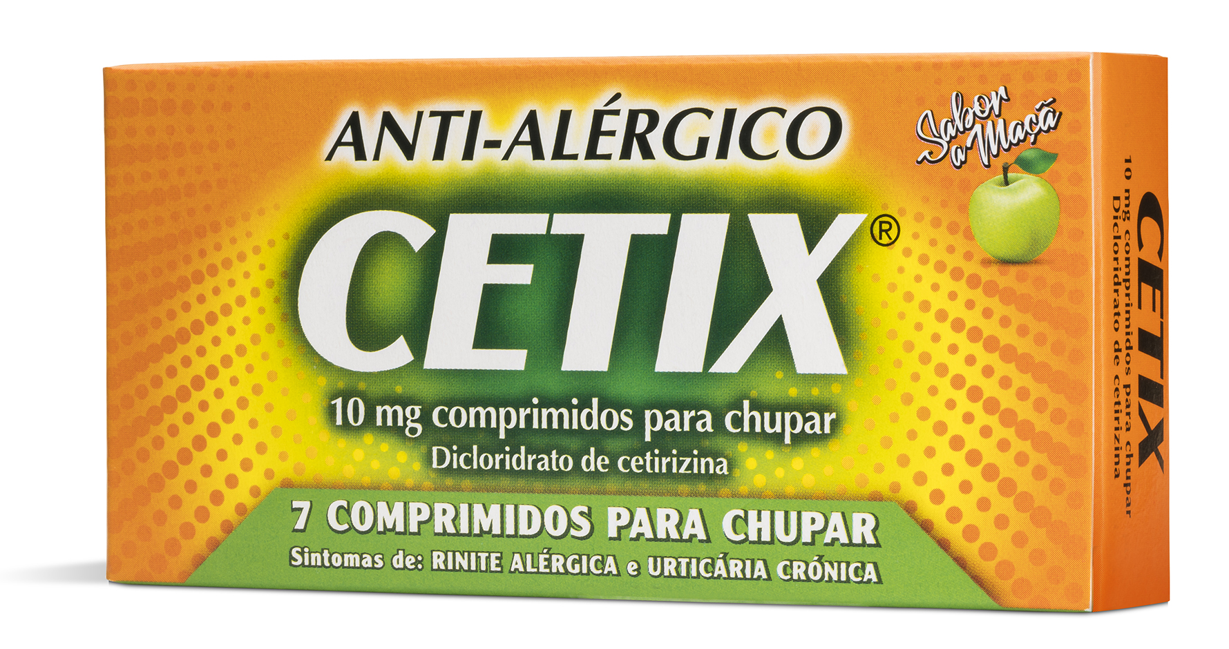 Cetix, 10 mg x 7 comp chupar