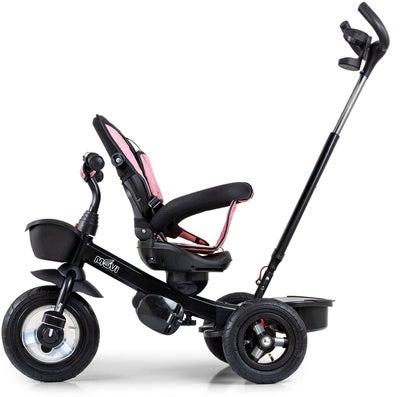 Milly Mally Movi 5-i-1 Trehjulssykkel, Svart/Rosa