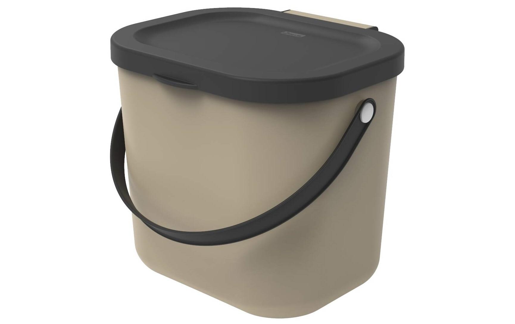 Recyclingbehälter Albula 6 l, CappuccinoRecyclingsystem in der Farbe Cappuccino