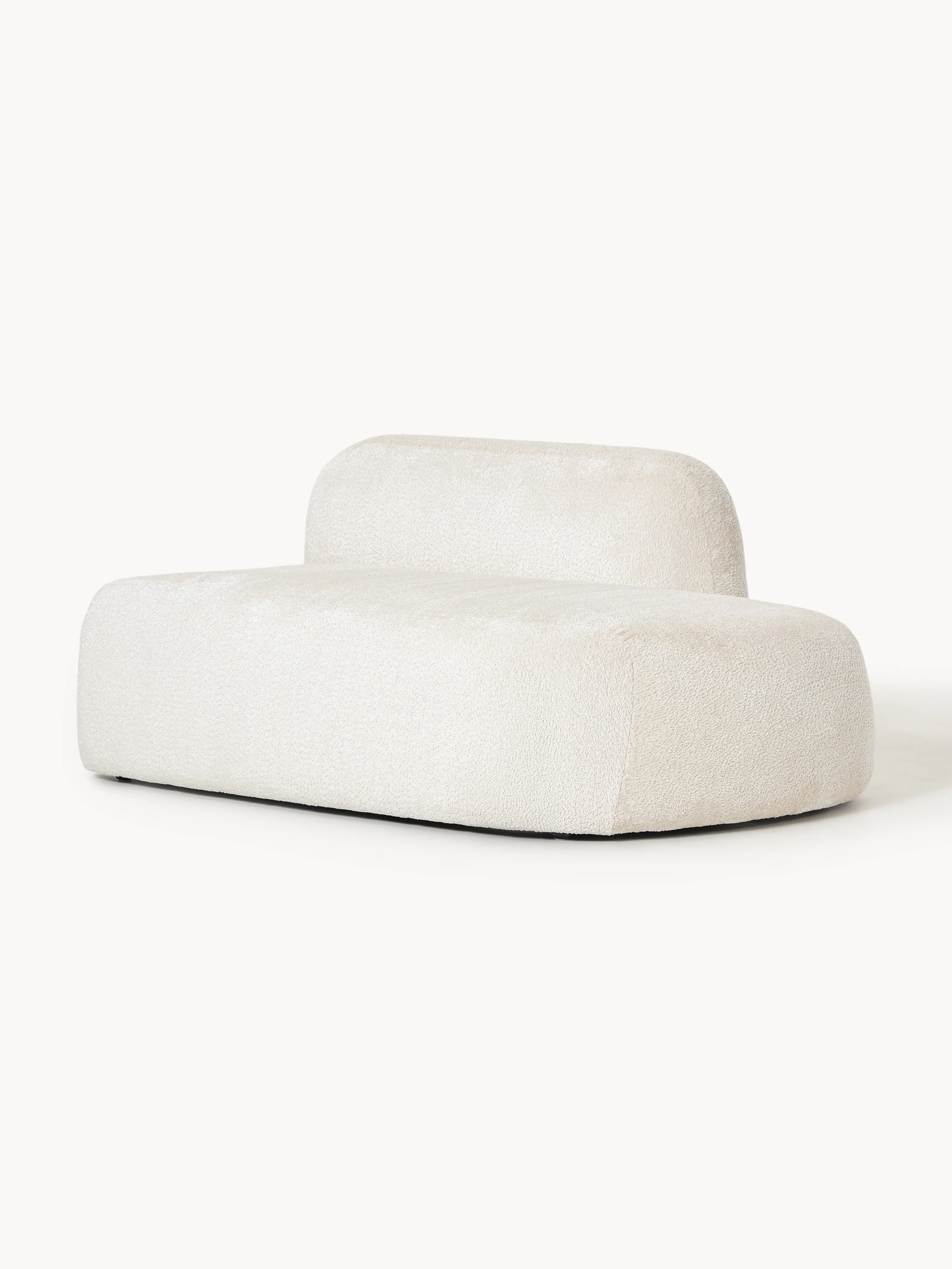 Teddy bouclé chaise-module Wolke