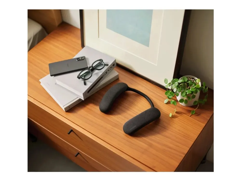 Sony BRAVIA Theater U HT-AN7 - Halshøjttaler - til hjemmebiograf - trådløs - Bluetooth - App-kontrolleret - sort