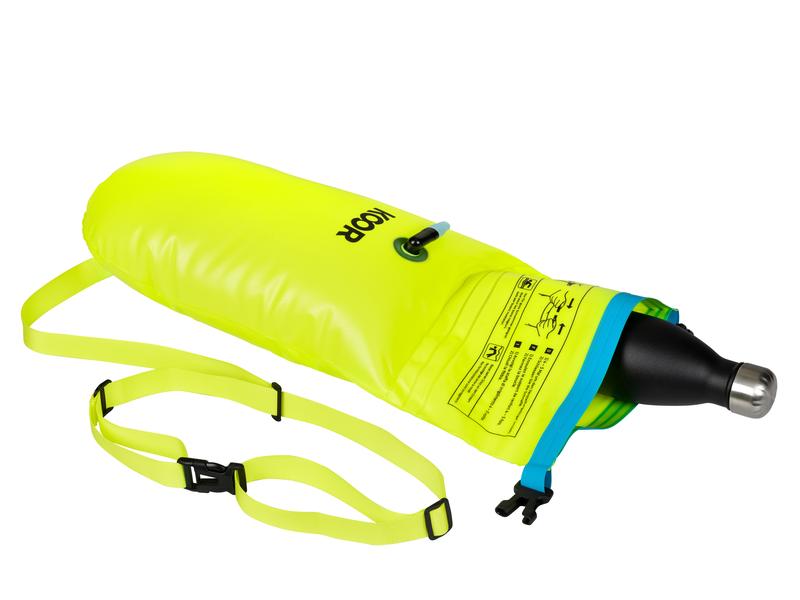 KOOR Schwimmboje Booa Giallo 15 l Dry Bag und Schwimmboje in einem