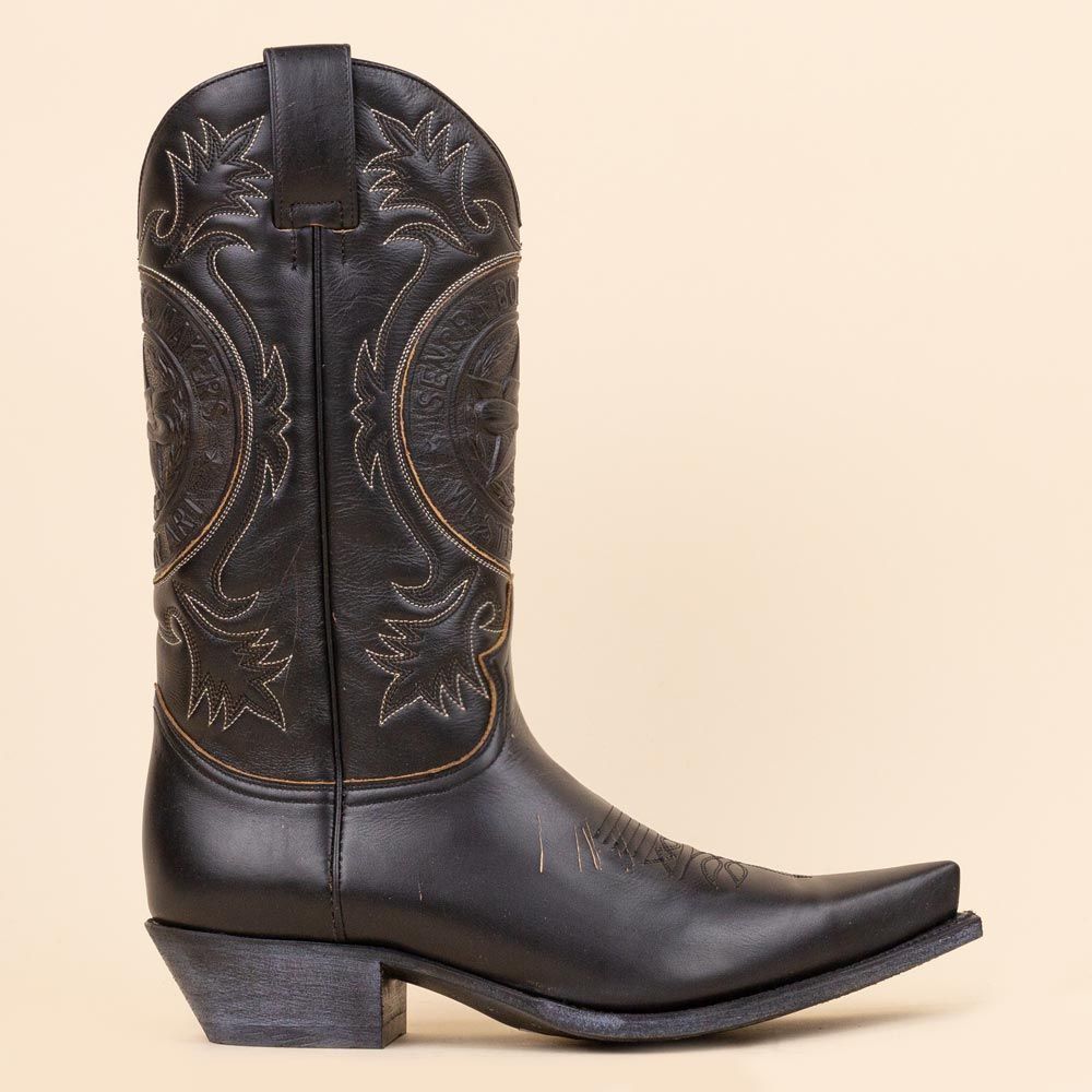 Sendra heren boots 18733 Raspado Negro