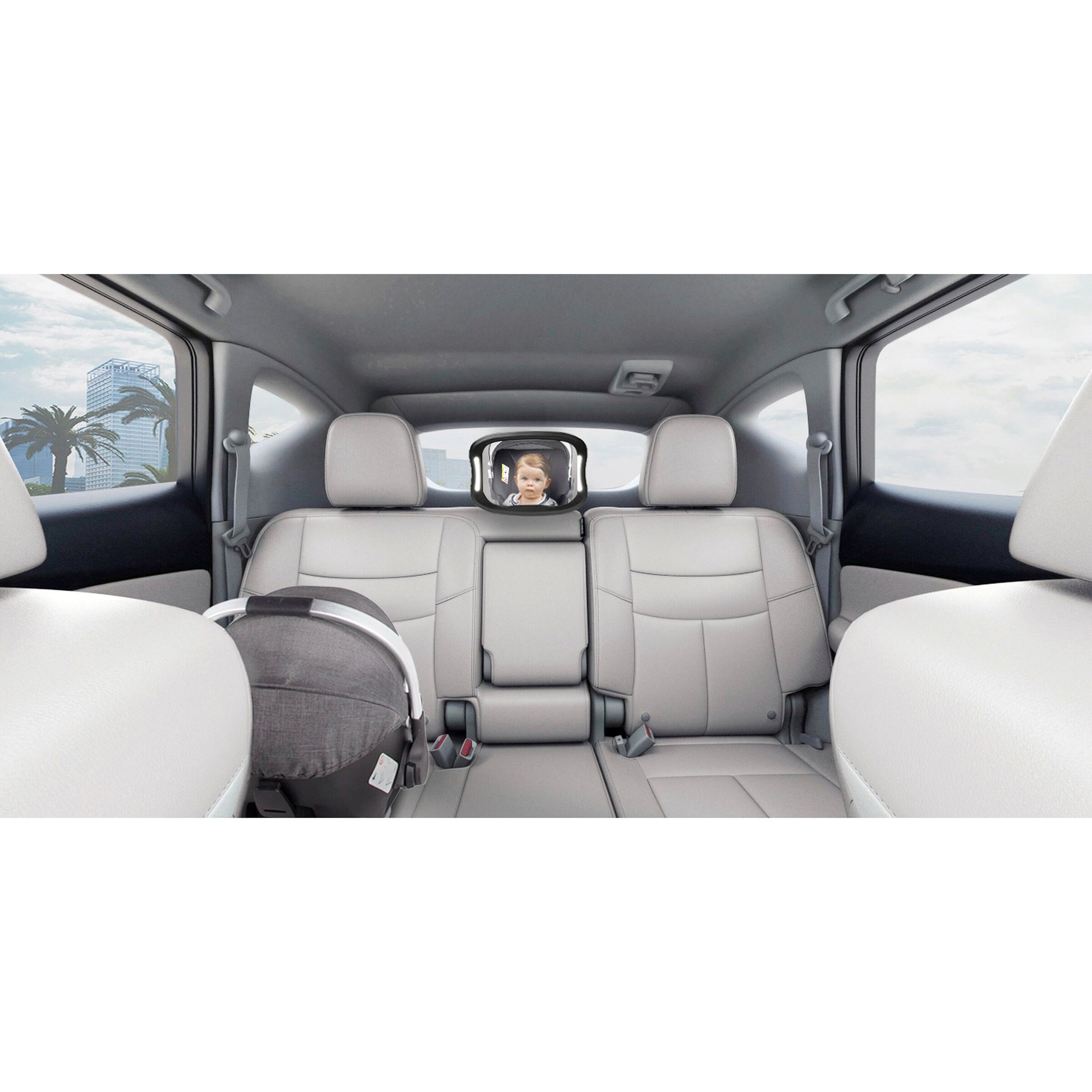babycab Auto-Sicherheitsspiegel mit Licht