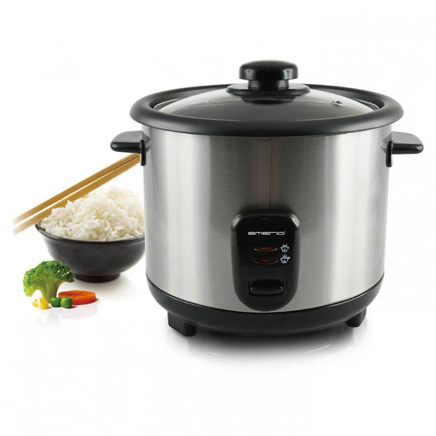 Emerio RCE-110118 rijstkoker rvs 1.5L