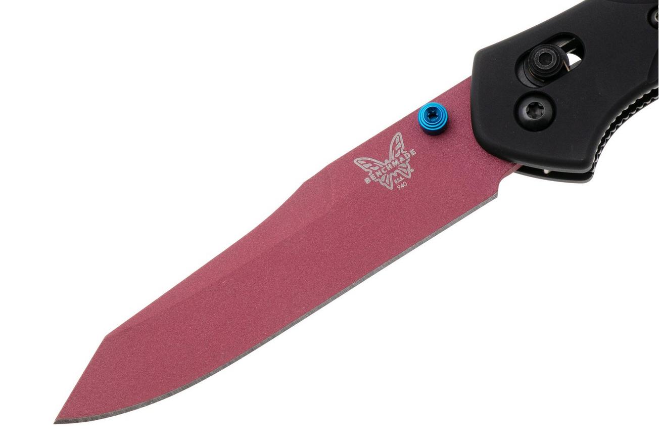 Benchmade Osborne 940CN-2504, Cranberry Frost Cerakote CPM-S30V, Black 6061-T6 Aluminum, 2025 Limited Edition zakmes
