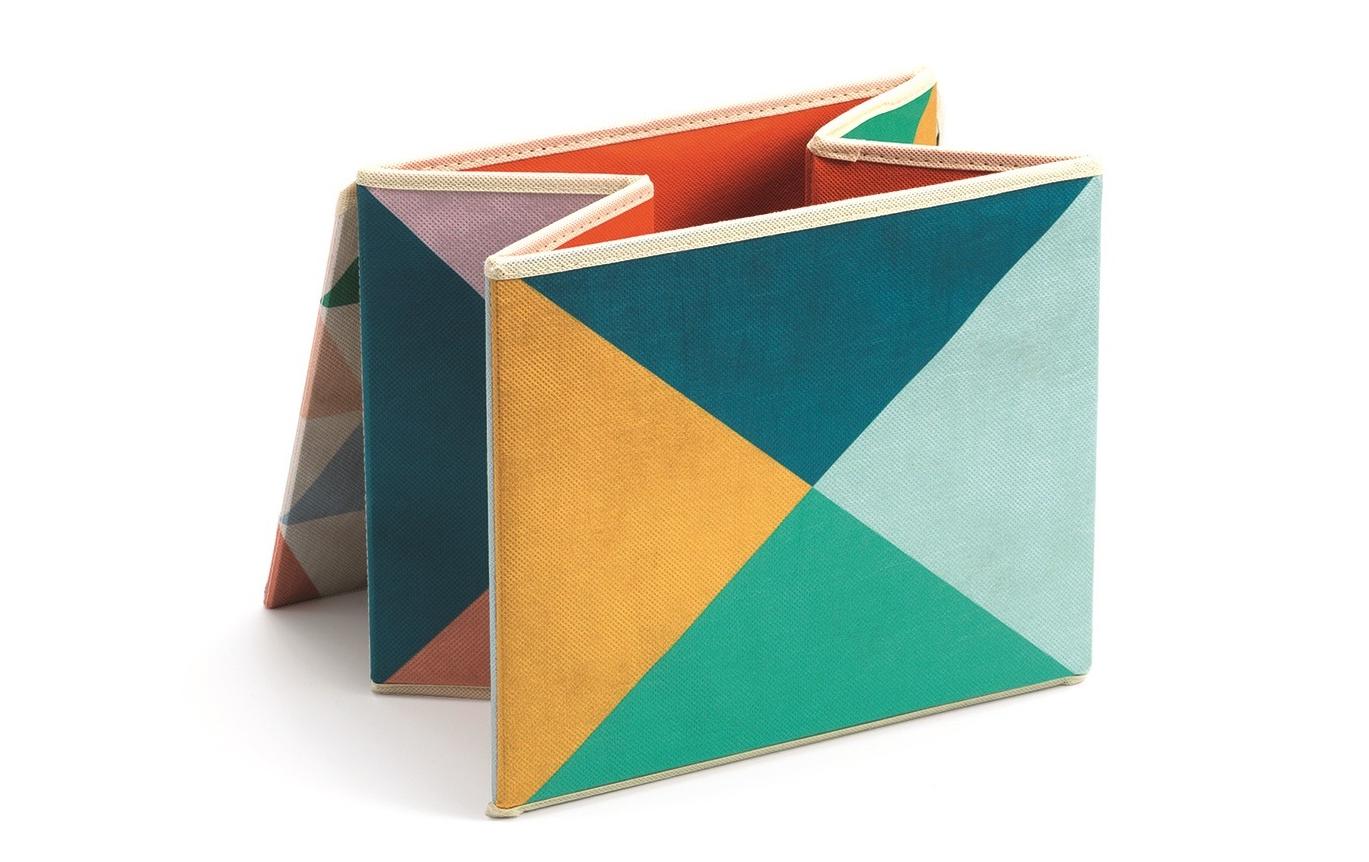 Spielzeugbox GeometrischZur Aufbewahrung von Spielzeug oder Kuscheltieren
