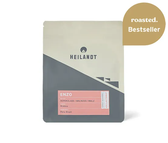 Heilandt - Enzo Caffè Crema - 1 kg Ganze Bohne