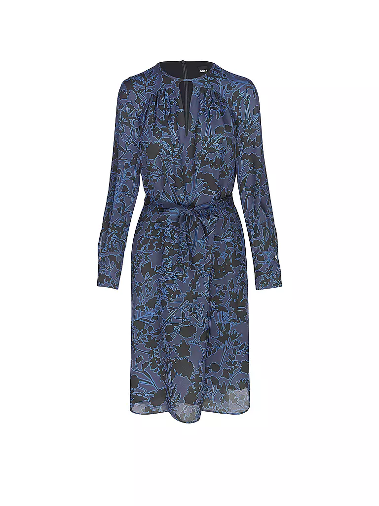 BOSS Minikleid blau