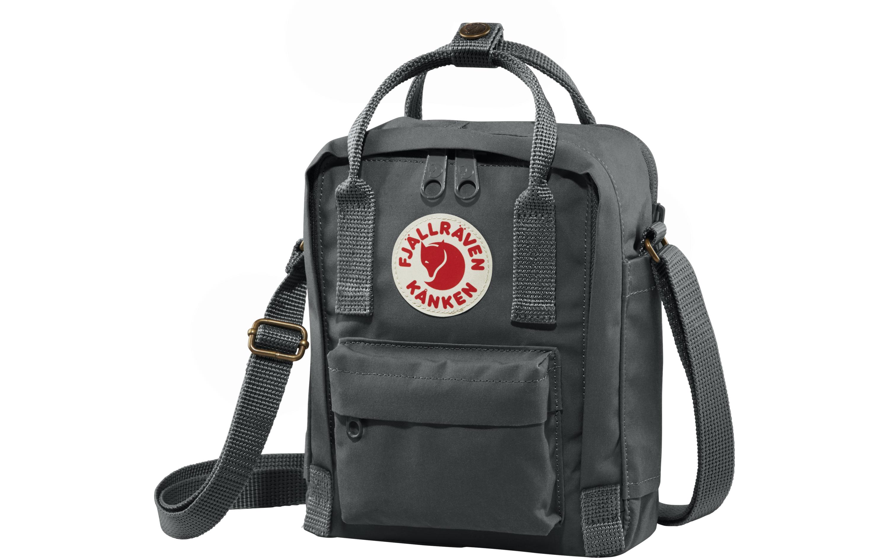 Umhängetasche Kanken Sling DunkelgrauAlltag Handtasche
