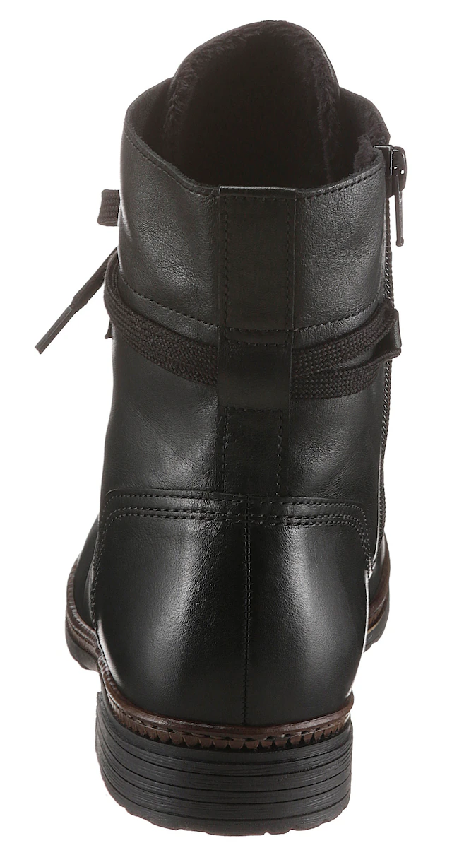 Gabor Schnürstiefelette  , Blockabsatz, Schnürboots, Businessschuh mit Best Fitting Ausstattung