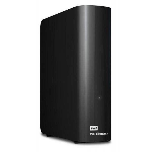 Disco Externo Western Digital Elements Desktop 8TB USB 3.0 Preto - WDBWLG0080HBK-EESN