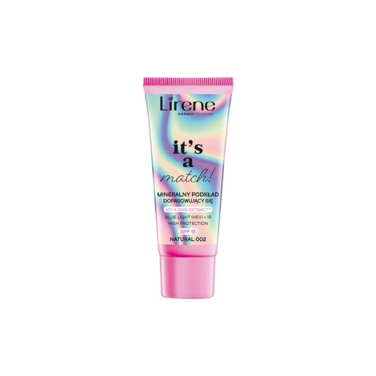 Lirene It's a Match mineralische Gesichtsgrundierung SPF15 /002/ Natural 30 ml