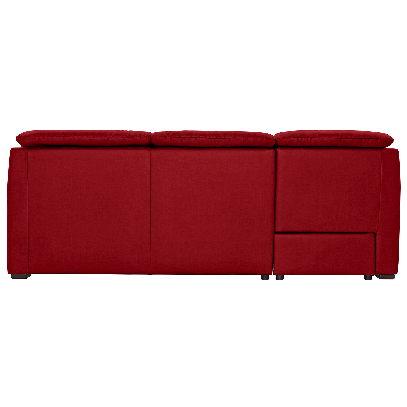 polsterpower Ecksofa - Miro bordeaux - Basismodell - Recamiere links