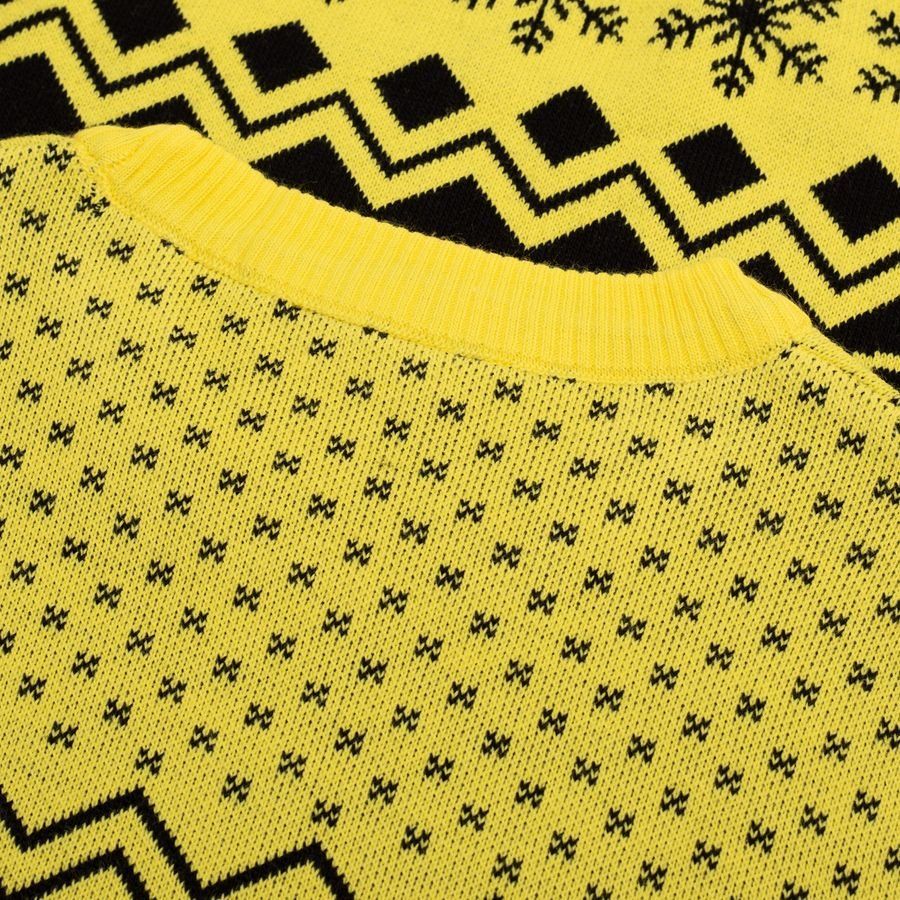 FK Bodø/Glimt Pull de Noël - Jaune/Noir Enfant