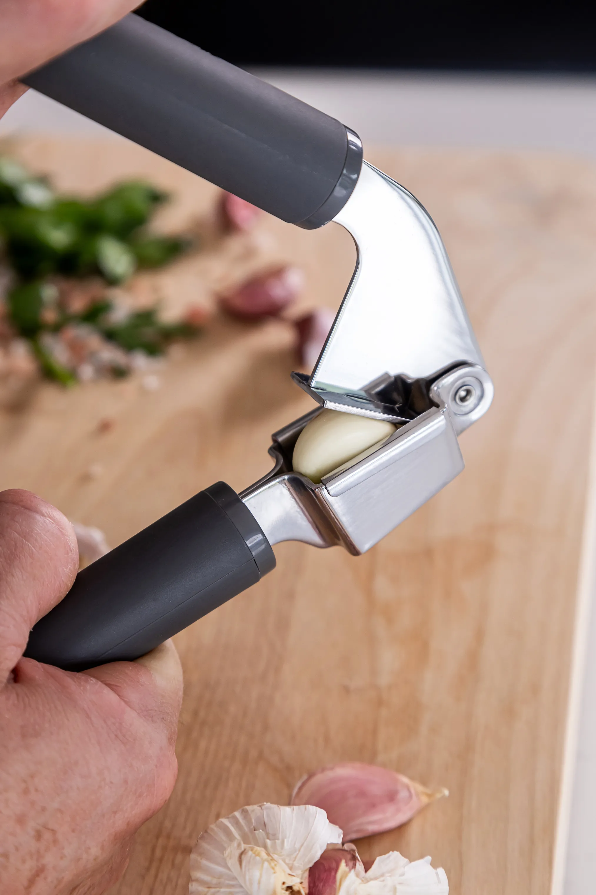 KitchenAid Coreline Soft Grip Hvidløgspresser