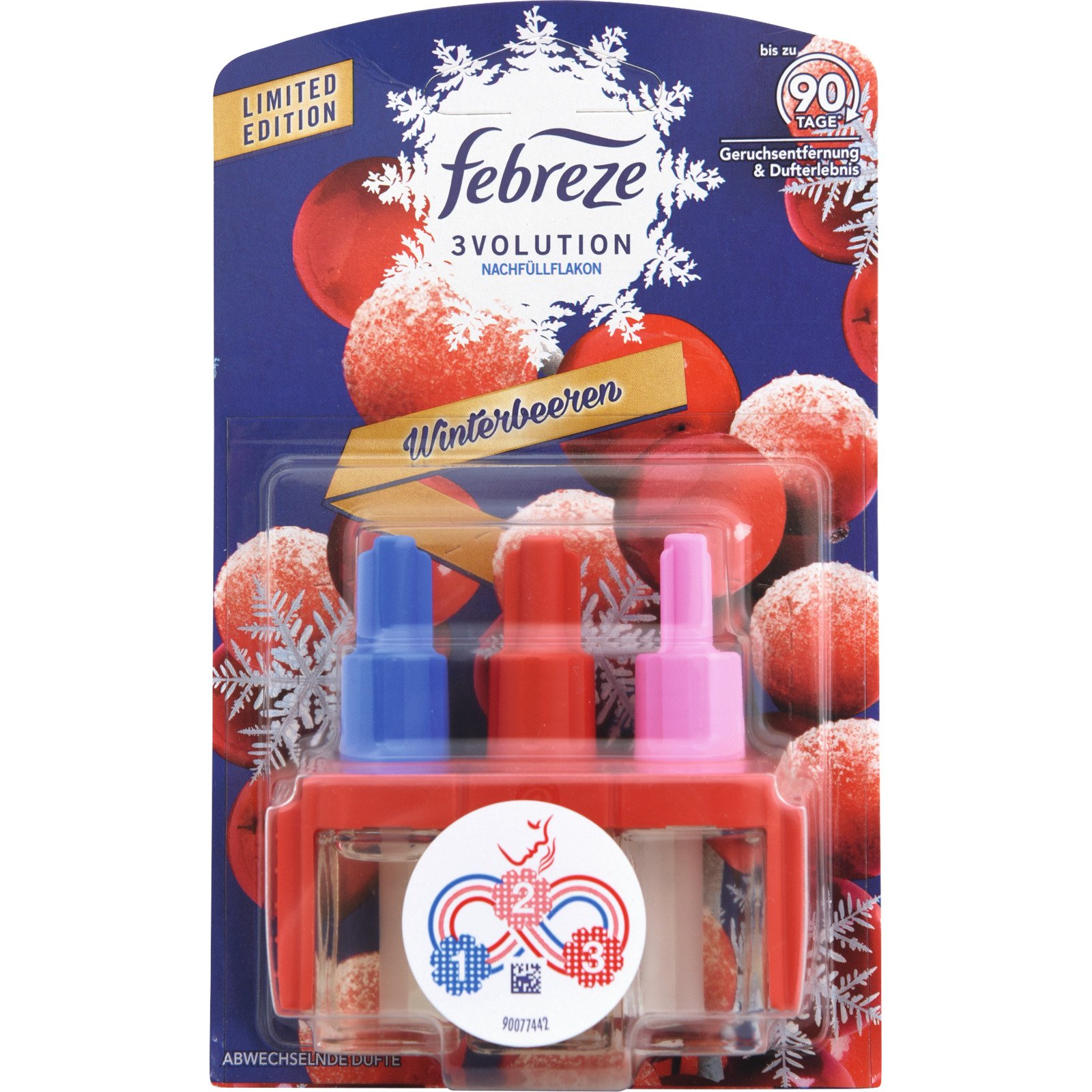 Febreze Duftstecker 3 Volution + Nachfüllpackung Winterbeeren 20 ml