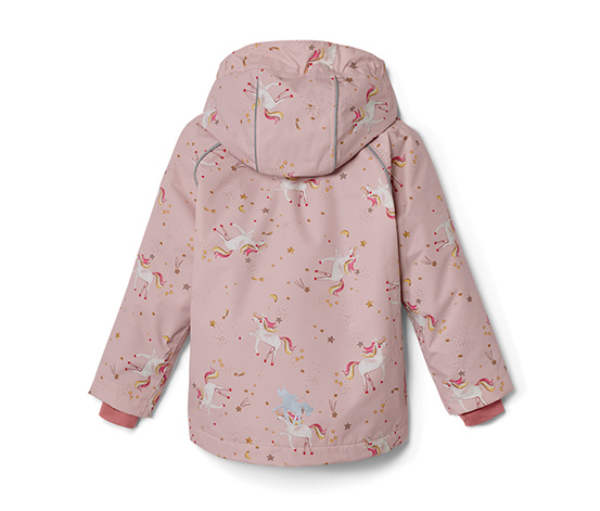 Kinder-Thermo-Regenjacke, rosa