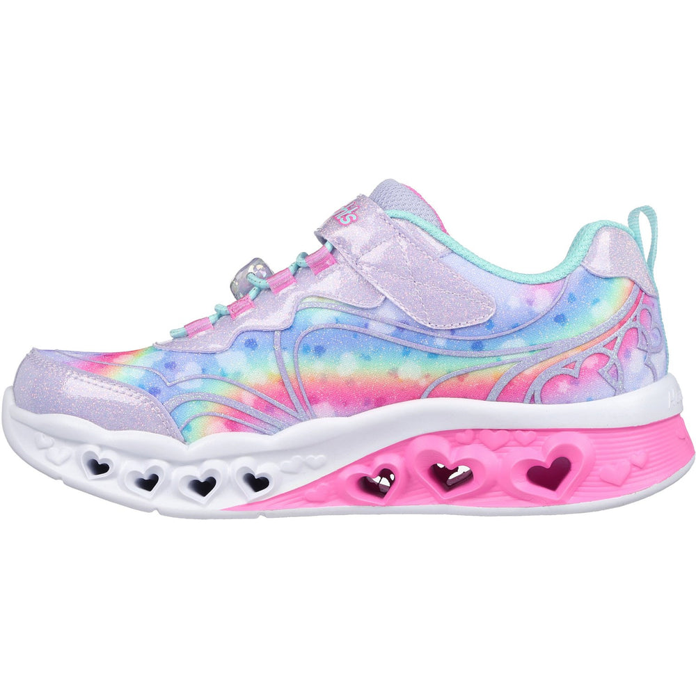 Køb Skechers Purple Flutter Heart Lights Groovy Swirl