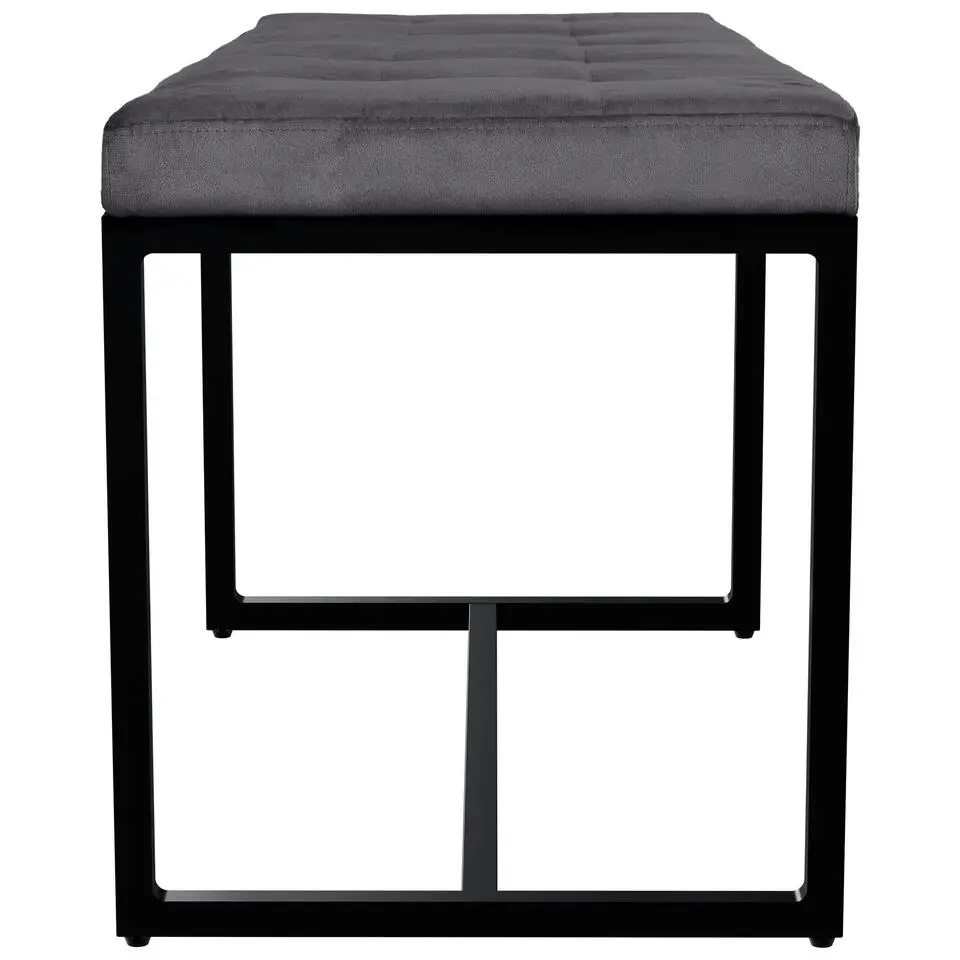 CLP 2-zits Bankje Barci 100 cm - donkergrijs
